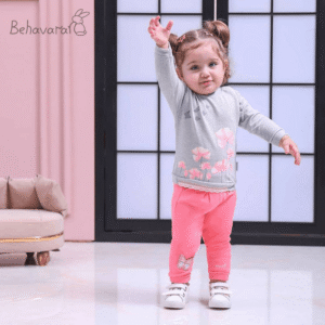 ست لباس دخترانه مدل فلاور